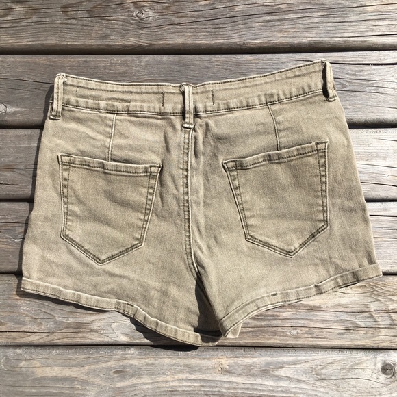 Bullhead Denim Zipper Jean Shorts - Picture 4 of 4